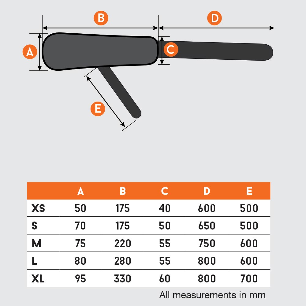 hip belt measurements